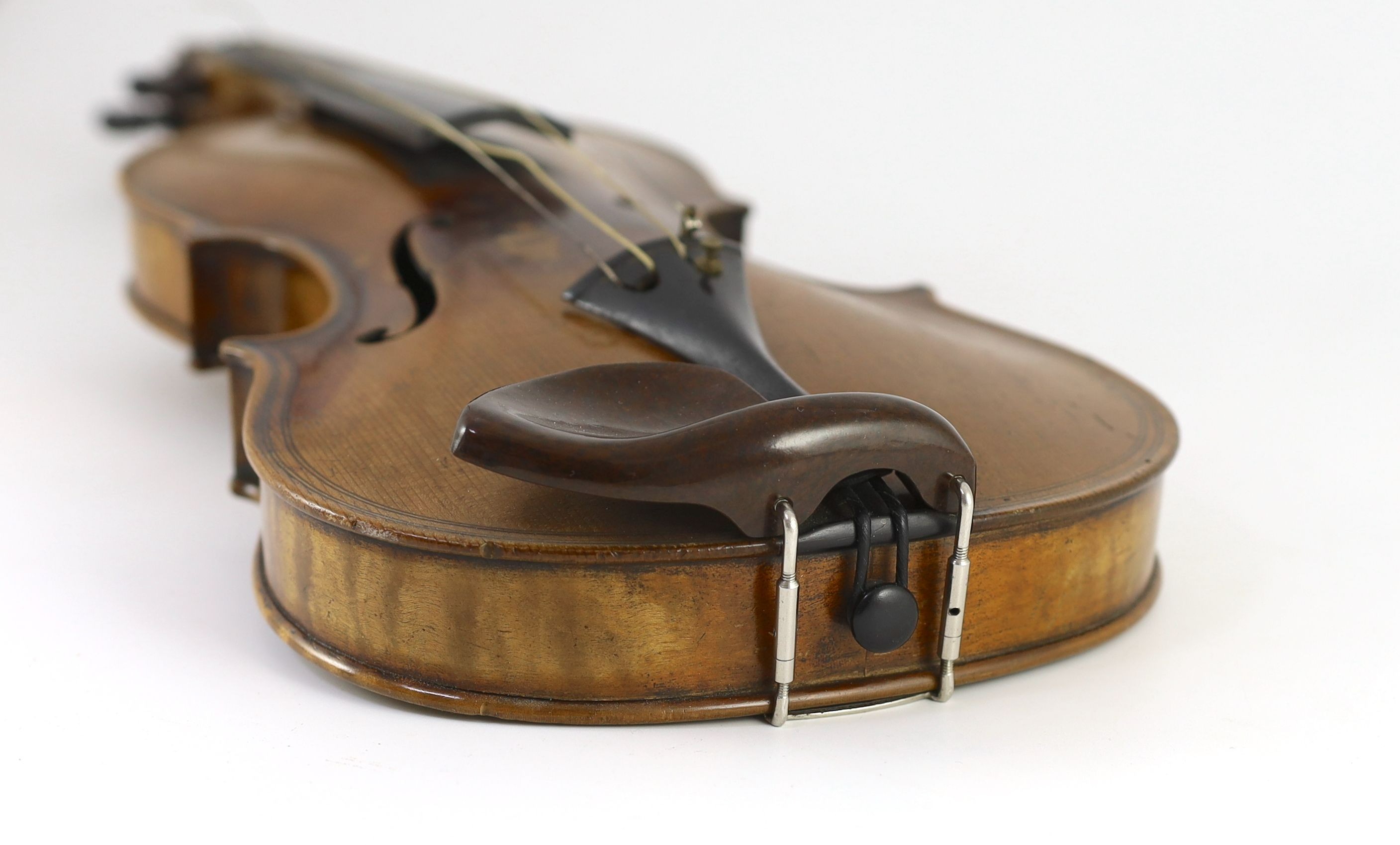 A Louis Lowendall Maggini violin, label inscribed and dated 1884, cased